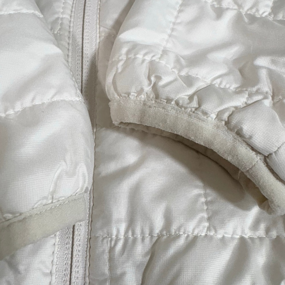 Patagonia Nano Puff Jacket Women XS White Quilted Full Zip Insulated - Picture 10 of 10